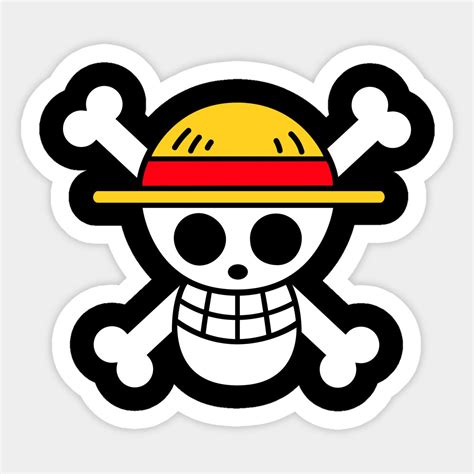 Mugiwara flag by viniciusromo | Logo sticker, One piece logo, Cute stickers