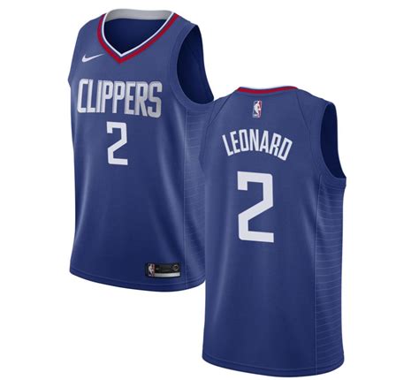 Here's Kawhi Leonard's Los Angeles Clippers Jersey after leaving Toronto