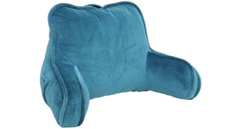 Bed Rest Reading Pillow Arms Plush Polyester Fabric Back Support Bed Lounge Soft | Husband ...