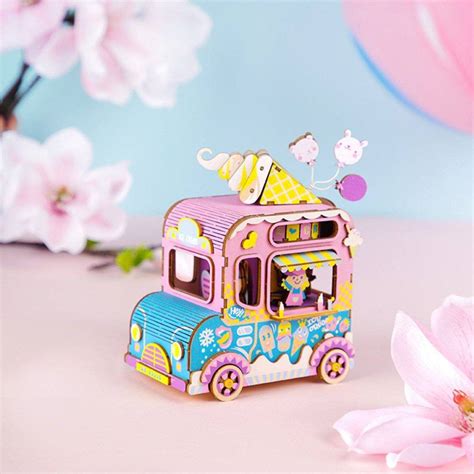 DIY Ice Cream Van Music Box/Wooden Model Kit – ToBuyFrom