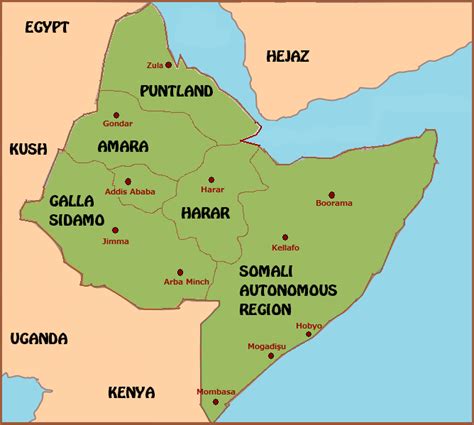 Image - Abyssinia map (Fidem Pacis).png - Alternative History