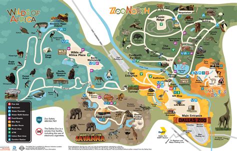 Dallas Zoo Map | Dallas Zoo