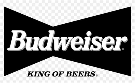 Budweiser 6 Vector - Budweiser Logo Black And White, HD Png Download - 800x436(#647033) - PngFind