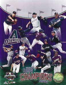 2001 Arizona Diamondbacks World Series 8" x 10" Photos | eBay