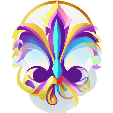 Mardi Gras Fleur De Lis · Creative Fabrica