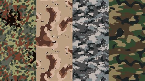 Military Camo Stencils