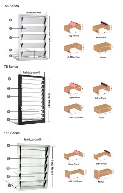 Louvre Window Shutters Louver Glass Windows - Buy Louvered Windows,Metal Louver Window,Glass ...