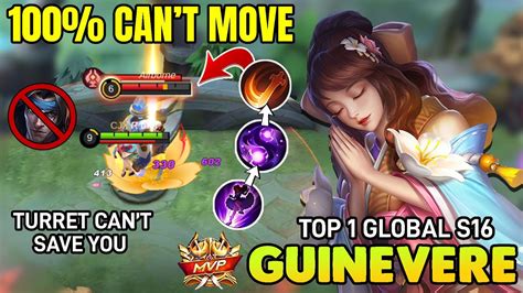 Surprise combo !! Guinevere Best build & Gameplay 2021 ~ Guinevere Top ...