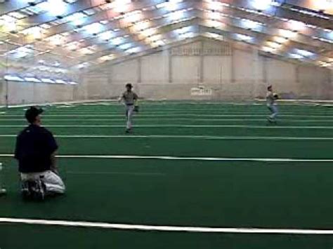 Indoor Practice Drills: Outfielder Drills - YouTube