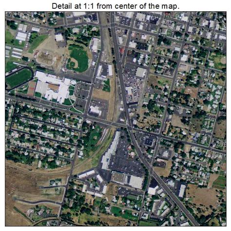 Aerial Photography Map of Hermiston, OR Oregon