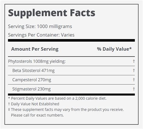 Beta Sitosterol: Phytosterols Complete Plant Sterols | BeamZen