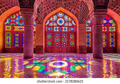 Shiraz Iran_july 2022the Nasir Al_mulk Mosque Stock Photo 2178280623 ...