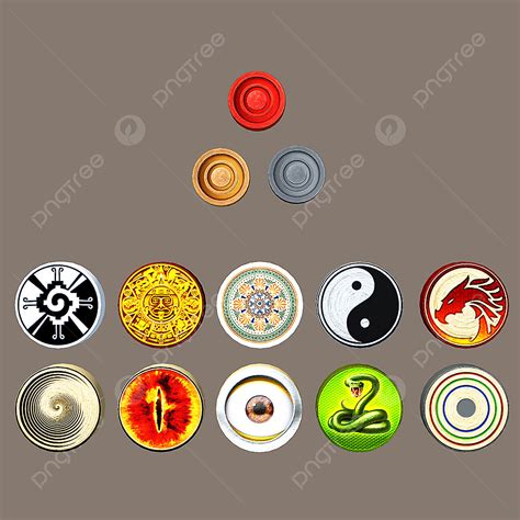 Carrom Coin White Transparent, Carrom Coins, Psd, Coins Clipart PNG Image For Free Download