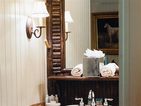 Rustic Bathroom Lighting | HGTV