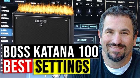 Boss Katana 100 Demo - Best Rock Settings Revealed - YouTube