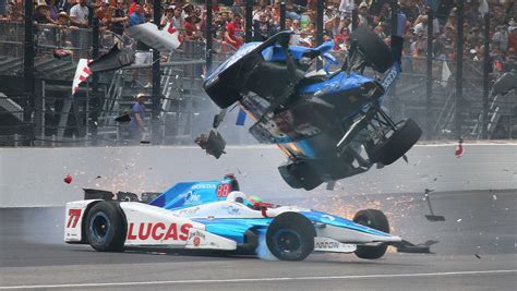 Recap of the 2017 Indy 500 crashes