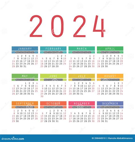 Calendario 2024 Vector Latest Perfect Popular List Of New Orleans | Images and Photos finder