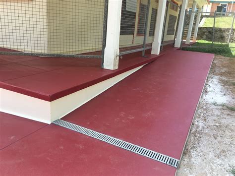 Non-Skid Flooring – CHRISTMAS ISLAND POST OFFICE - Protective Coating Systems