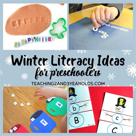 Hands-On Winter Literacy Activities