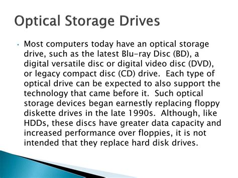 PPT - Optical Drives PowerPoint Presentation, free download - ID:2337987