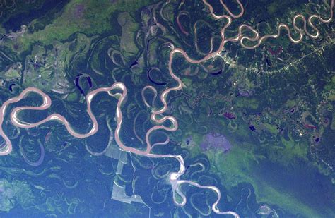 This photo of the Amazon River taken by Astronaut... | FYFD