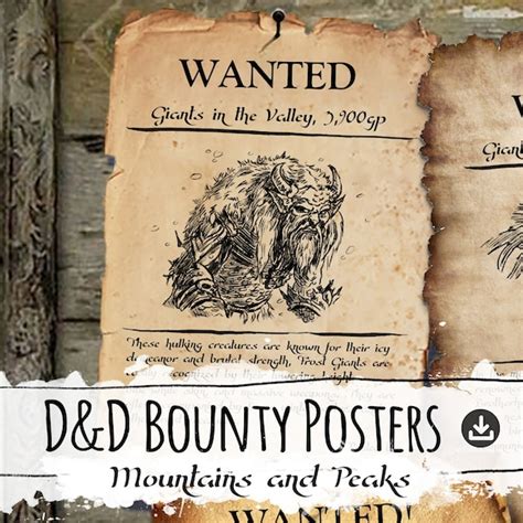 Dragon Bounty Poster - Etsy