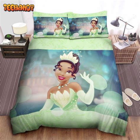 Disney Princess Tiana With Crown Bedding Sets