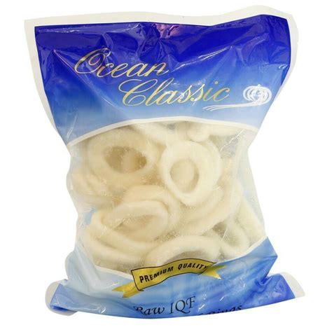 * Frozen Squid Rings 3 Pounds IQF