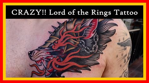 Lord of the Rings tattoo like you have never seen - YouTube