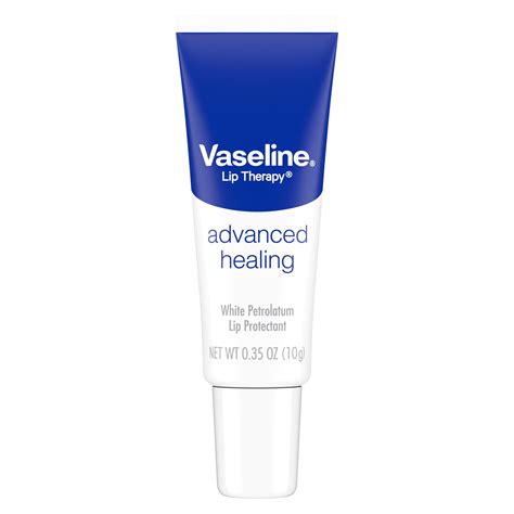 Vaseline Lip Therapy Advanced Healing Lip Moisturizer Lip Balm Tube, 0. ...