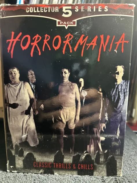 HORRORMANIA 5 COLLECTOR Series VHS Horror Movie Box Set Good Times 4 Sealed £21.07 - PicClick UK