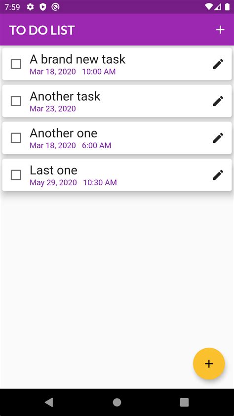 Flutter To-Do List Using Sqlite - FlutterCore