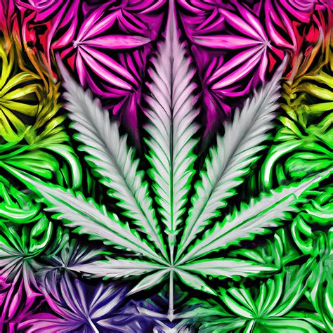 Trippy Weed Leaves