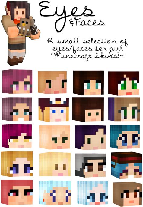 ♥ Eyes & Faces | By Hifey | Pop Reel! ♥ Minecraft Blog