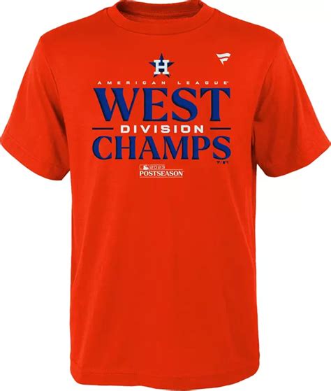 MLB Team Apparel Youth 2023 Division Champions Houston Astros ...