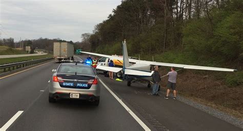 Plane makes emergency landing on Virginia interstate | Virginia ...