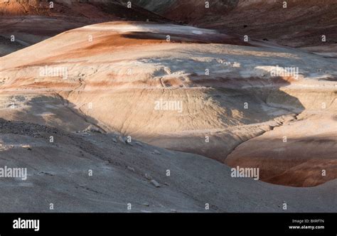 Bentonite Hills Sunrise Capitol Reef Stock Photos & Bentonite Hills ...