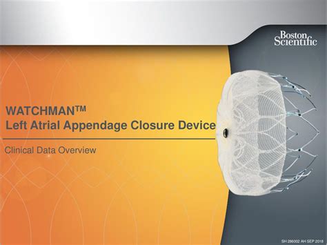 Left Atrial Appendage Closure Device - ppt download