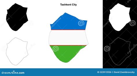 Tashkent City Map Vector | CartoonDealer.com #142423227