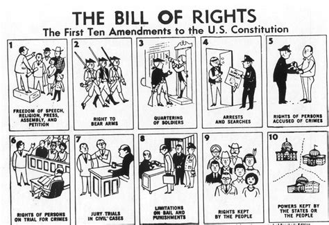 Bill of Rights Comic Strip - Mrs. Roybal