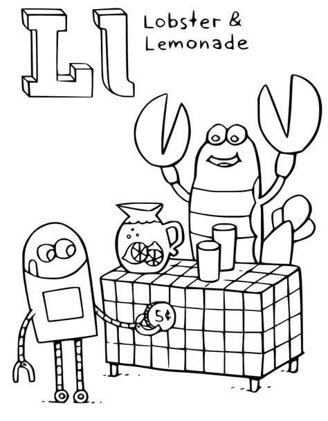 StoryBots Letter V Coloring Page - Free Printable Coloring Pages for Kids