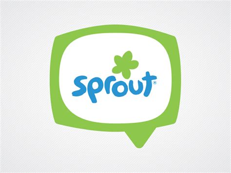 Sprout TV Print Logo by GoodOmen on Dribbble