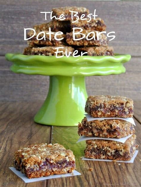 Best Date Bars Ever Recipe | Vegan in the Freezer