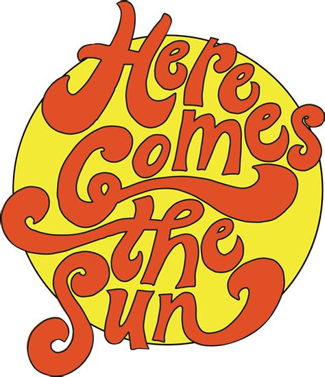 Here Comes the Sun Clipart | Here comes the sun, Beatles themed party ...