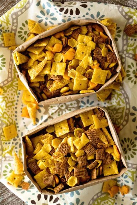 Ranch Snack Mix Recipe - Julie's Eats & Treats