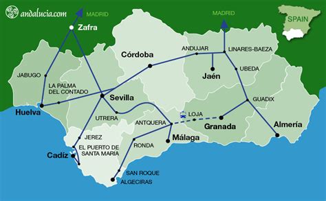 Train and railways in Andalucia | RENFE | Andalucia.com