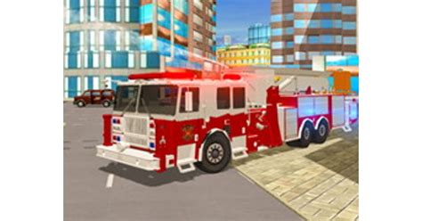 Fire City Truck Rescue Driving Simulator - Play The Game Online