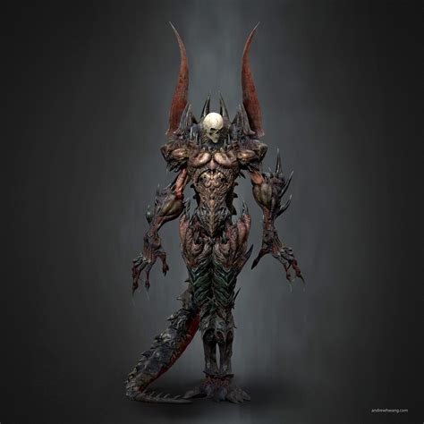 Pathfinder Demon - ZBrushCentral