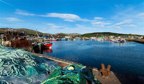 Fishing Harbor, Dingle Harbour, Dingle Photograph by Panoramic Images - Fine Art America