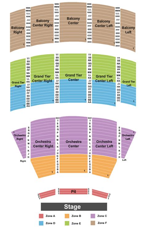 Selena Auditorium Seating Chart - Corpus Christi